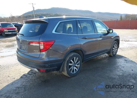 2019 Honda Pilot Ex from USA, damaged, VIN 5FNYF6H37KB017465